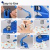 Heavy Duty Grommet Tool Kit Hand Press Grommet Machine 3000pcs