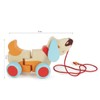 Shumee Wooden Bruno- The Dog Pull Along Toy (1 Year+)