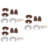 Drawer Slides Repair Kit ABS Robust Construction Easy To Install