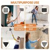 85'' Wall & Ceiling Mop with Long Handle, Wall and