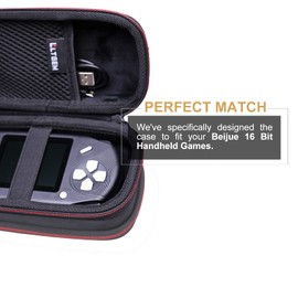 LTGEM Hard Case for Beijue/TaddToy 16 Bit Handheld Games