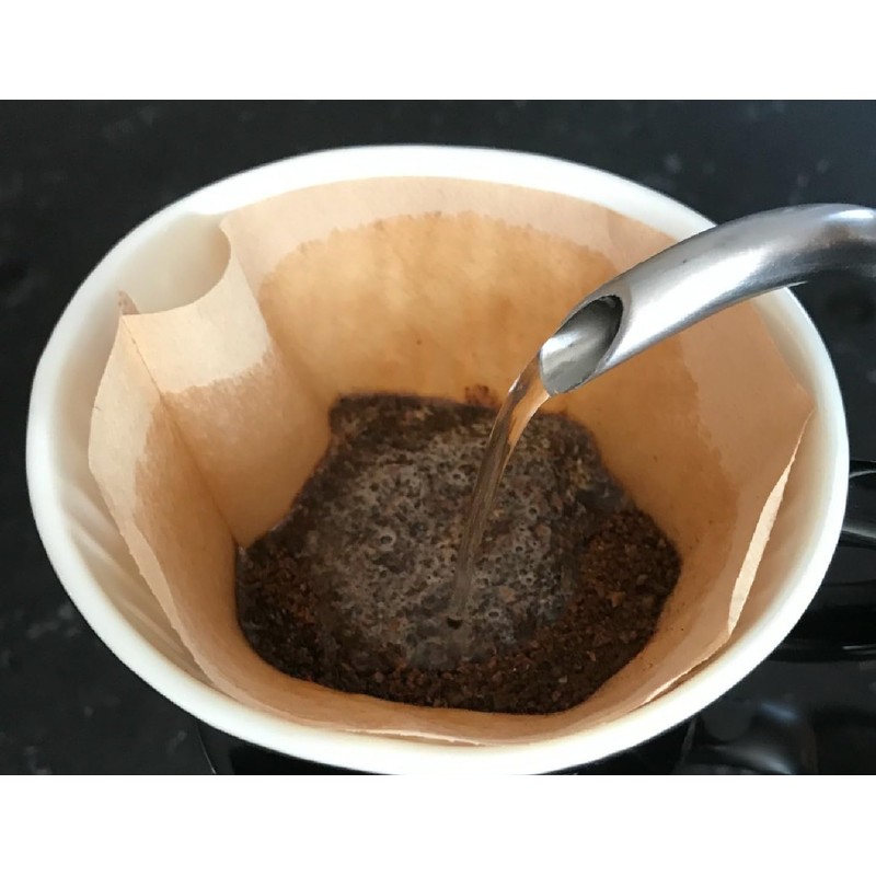 Black Lab Coffee Pour Over Single Cup Ceramic Brewer with