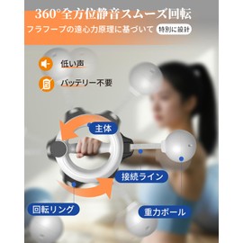 Minezaki Double Arm Slimmer, Diet Equipment, New Summer Design, White, Forearm Muscle Training, Muscle Training Goods, Wrist Strengthening, Grip Strength Training, 360° Rotation, Can Be Used At Home