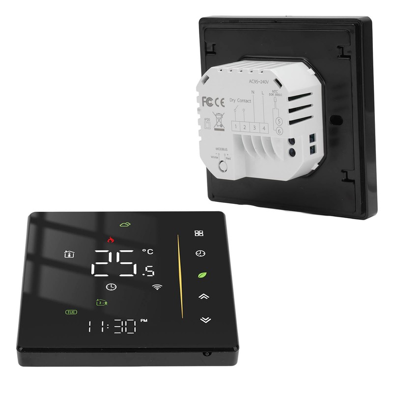 WiFi Thermostat Smart Programmable Temperature Controller for Boiler Heating 95‑240V
