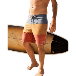 Billabong Men's 73 Lo Tide 18" Boardshorts Swim Trunks, Color: Dusty Red, Size 38