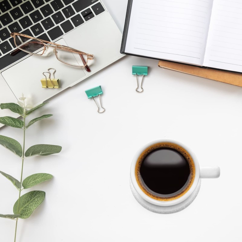 Diatomaceous Earth Coaster, Set of 2, Water Absorbent, Quick Drying,