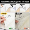 Yarotm Spiralbound Notebook A5-3 PCS Lined Paper Noteboks - 14x21cm