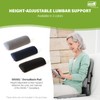 SISSEL DorsaBack, Black | Ergonomic Back Support & Seat Aid