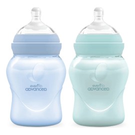 Pack x2 Biberones Evenflo 150ml Flujo Lento 0m+ 2 Piezas