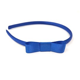 Royal Blue Side Bow Hairband Headband