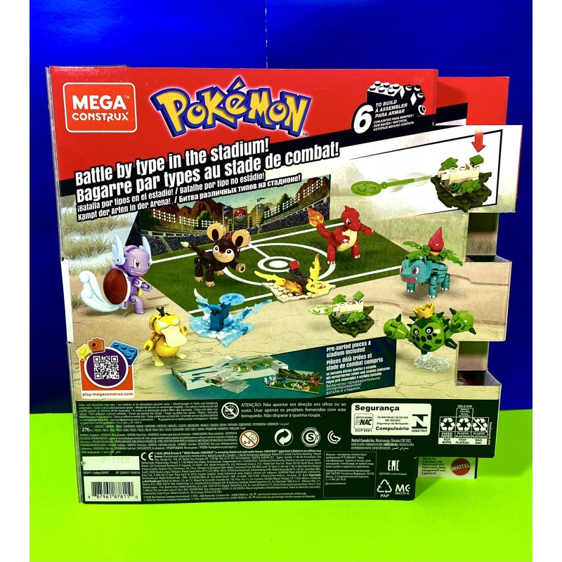 MEGA 2021 MEGA Construx Pokémon - Trainer Team Challenge Construction