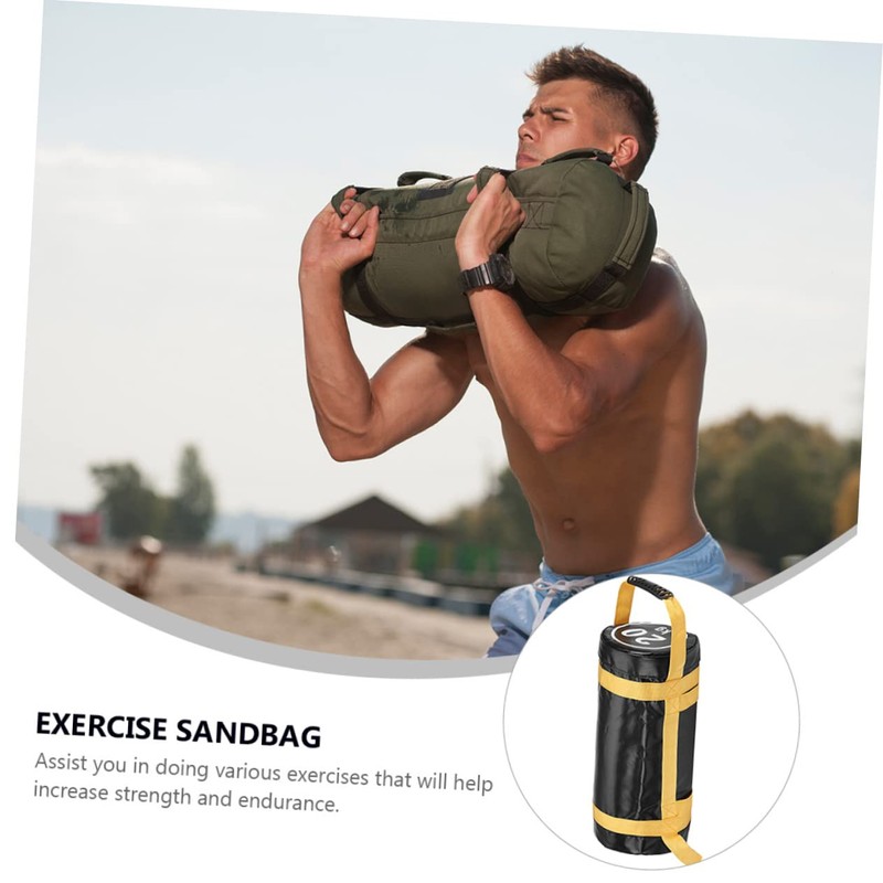 OHPHCALL Weight Training Bag Exercise Fitness Sandbag Workout Power Bag