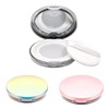 S.fields.inc Face Powder Case with Puff, 3 Color Set, Portable,