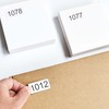 Consecutive Numbered Stickers 1001-2000, Inventory Labels 1.6 x 0.8 Inch,