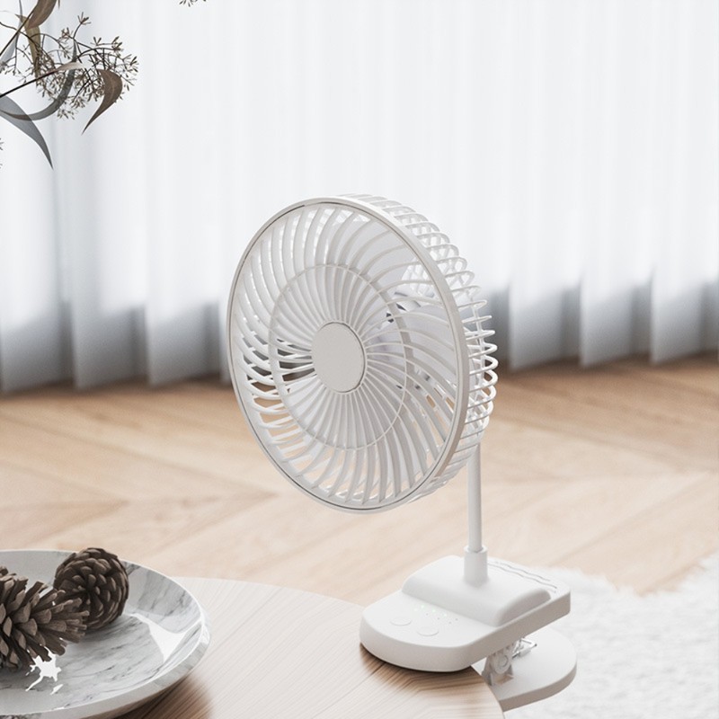 Clip On Fan Portable Rechargeable 720° Rotation Quiet Stroller Fan