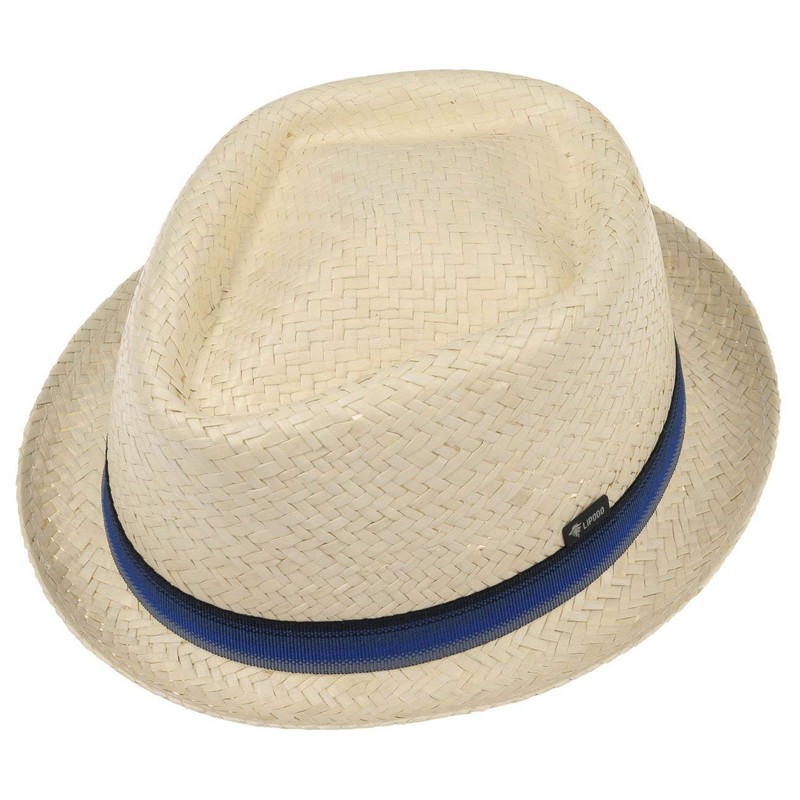 Lipodo Diamond Crown Straw Hat Women/Men - Porkpie Made in