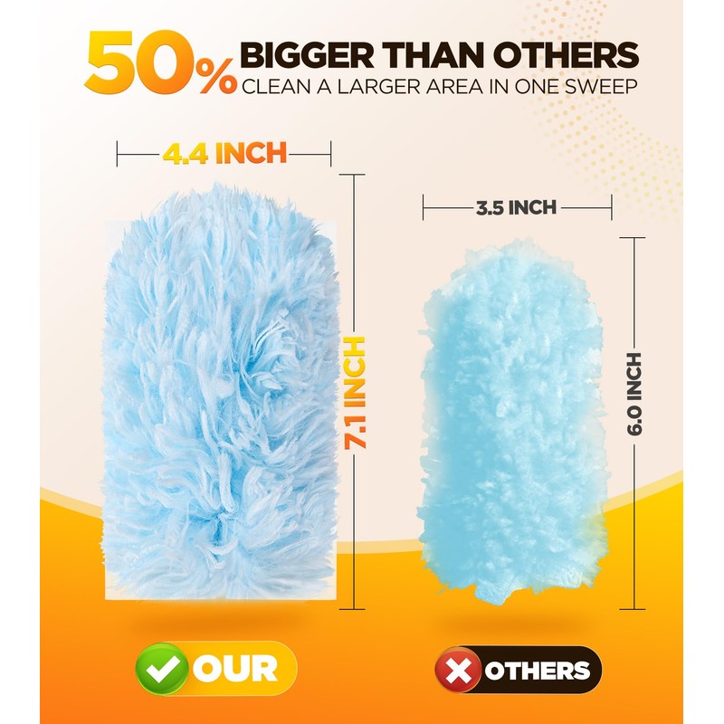 30 Count Duster Refill for Swiffer Duster with 1 Handle,