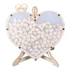 Wooden Wedding Frame Guest Book Drop Box with Stand 80