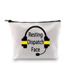 JXGZSO Dispatcher Cosmetic Bag Resting Dispatch Makeup Pouch Face Dispatcher