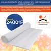 Simond Store Ceramic Fiber Insulation Blanket, 8# 2400F, 0.5" x