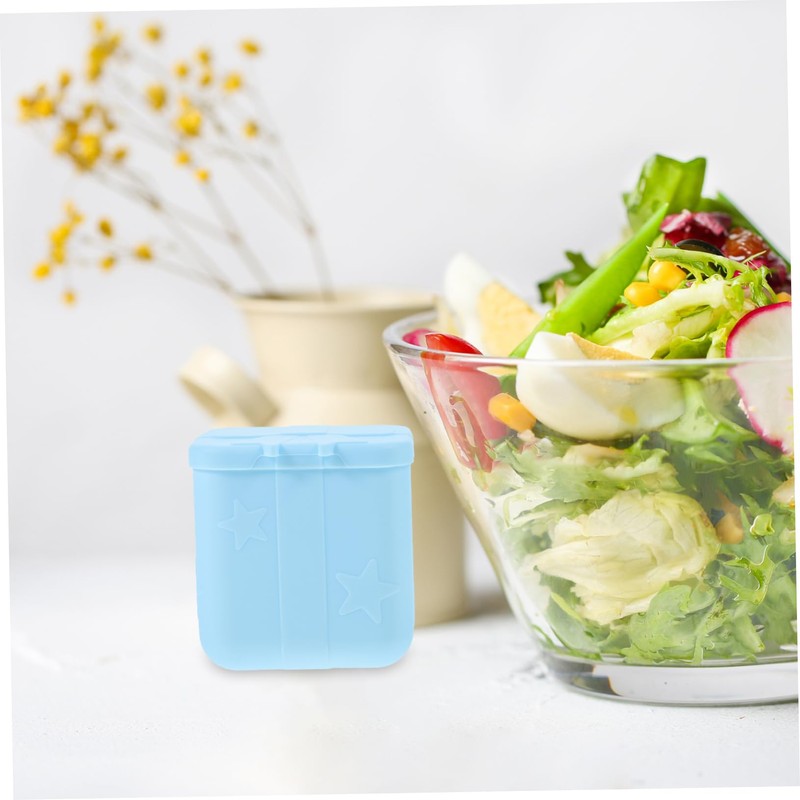 BIUDECO Leakproof Salad Dressing Container Reusable Picnic Sauce Containers Small