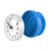 Garsent Mini Waterproof Clock Electronic Suction Cup Wall Clock Portable