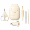 Amakuru soft nail clippers 6-piece set, 1 set, yellow / 아마쿠루 부드러운 손톱 깎이 6종 세트, 1세트, 노랑