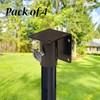 BestNest Pack of 4 Erva Bluebird House Pole Mounting Adapters