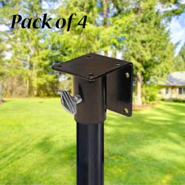 BestNest Pack of 4 Erva Bluebird House Pole Mounting Adapters