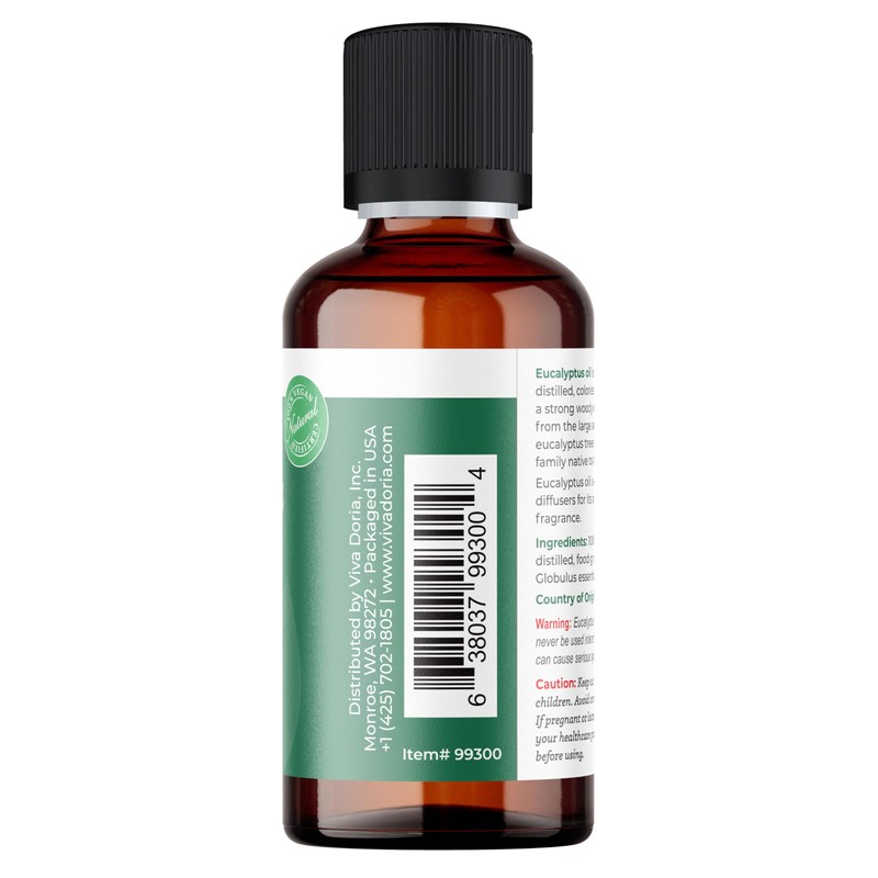 Viva Doria Eucalyptus Essential Oil, 100% Pure, Natural, Essential Globulus