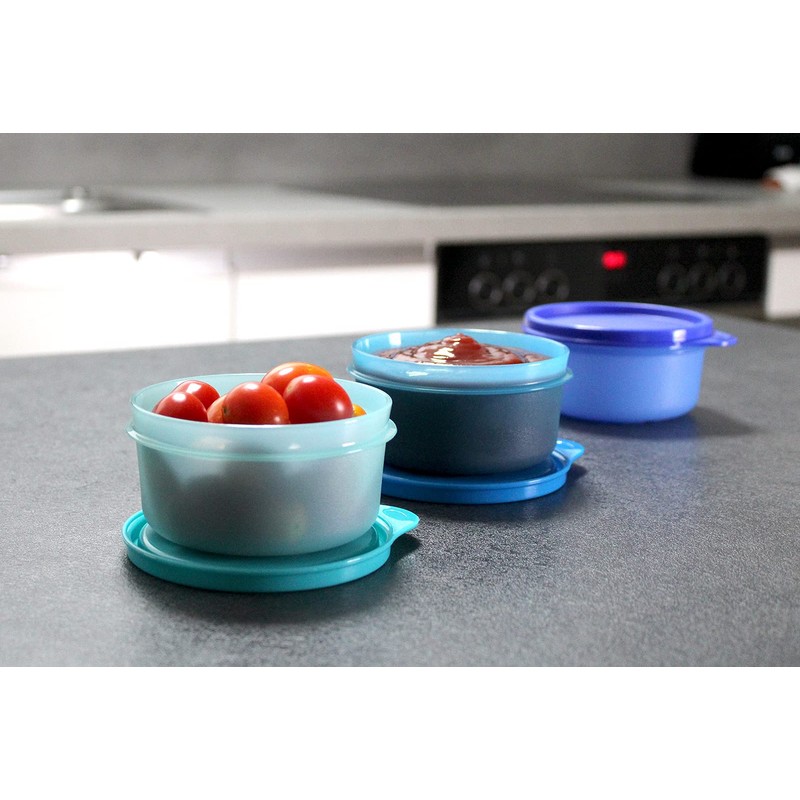 Tupperware Julchen 35166 Fridge 200 ml Turquoise + Blue +