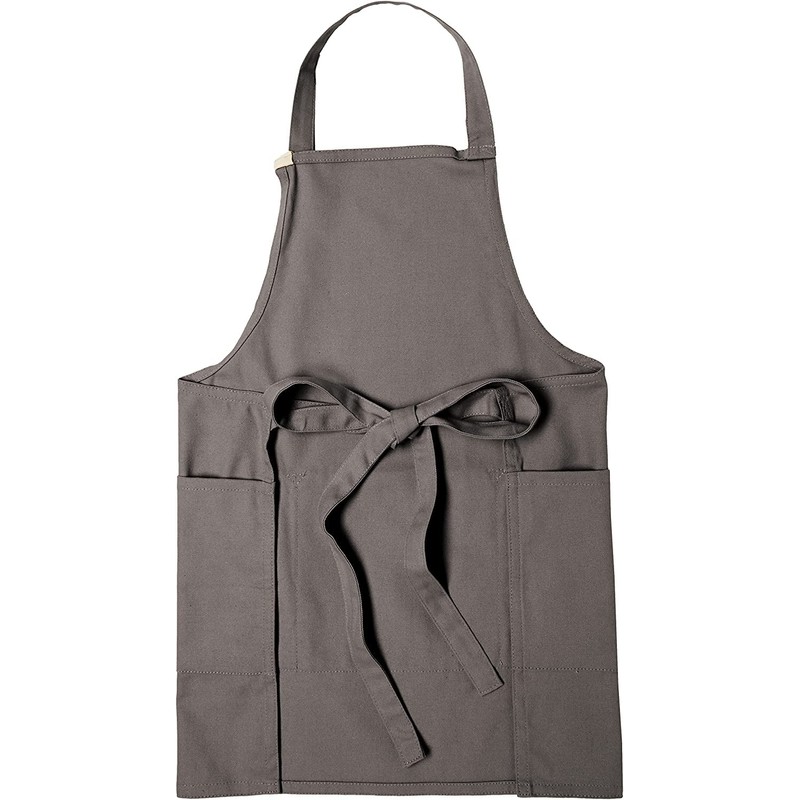 Maruwa Trade Apron, Chest 11) Charcoal