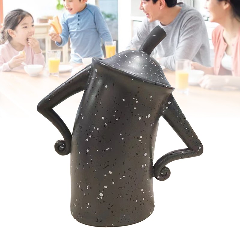 Coffee Bean Canister Cute Food Storage Desktop Ornaments Jar with