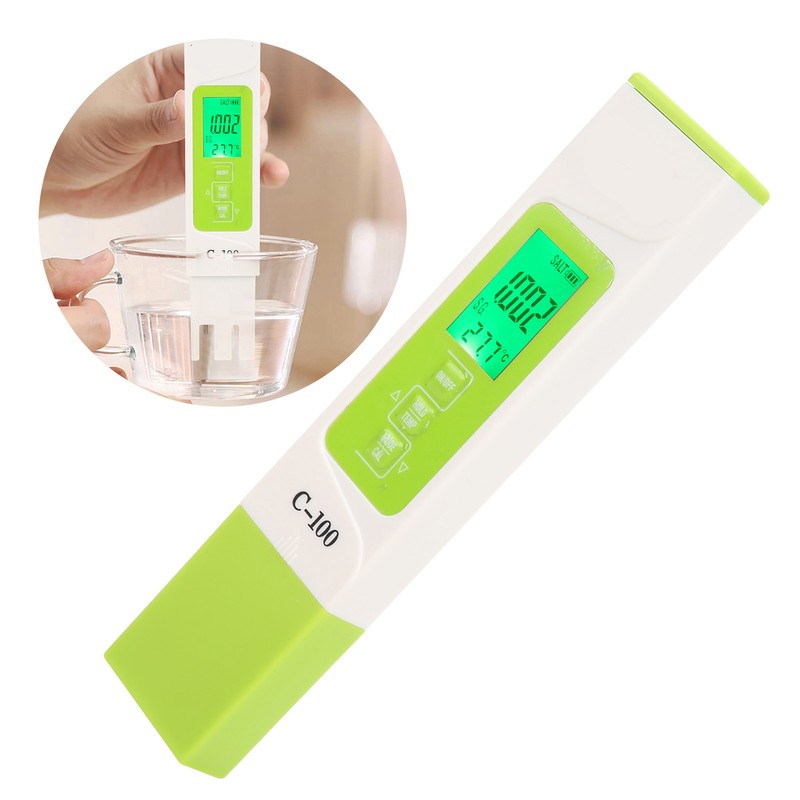 C‑100 Multifunctional Water Quality Test Pen 5 In 1 High