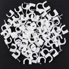 200 Pcs Cable Clips & Wire Clips,8mm/10mm Cable Clamps,Cord Clips,Tacks