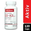 Body Attack Vitamin D3 + K2 Depot, 120 Capsules -