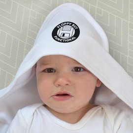 Azeeda 'Floppy But Functional' Baby Hooded Towel (HT00035140)