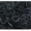 Rainbow Loom® Bandas de goma negras con 24 clips en