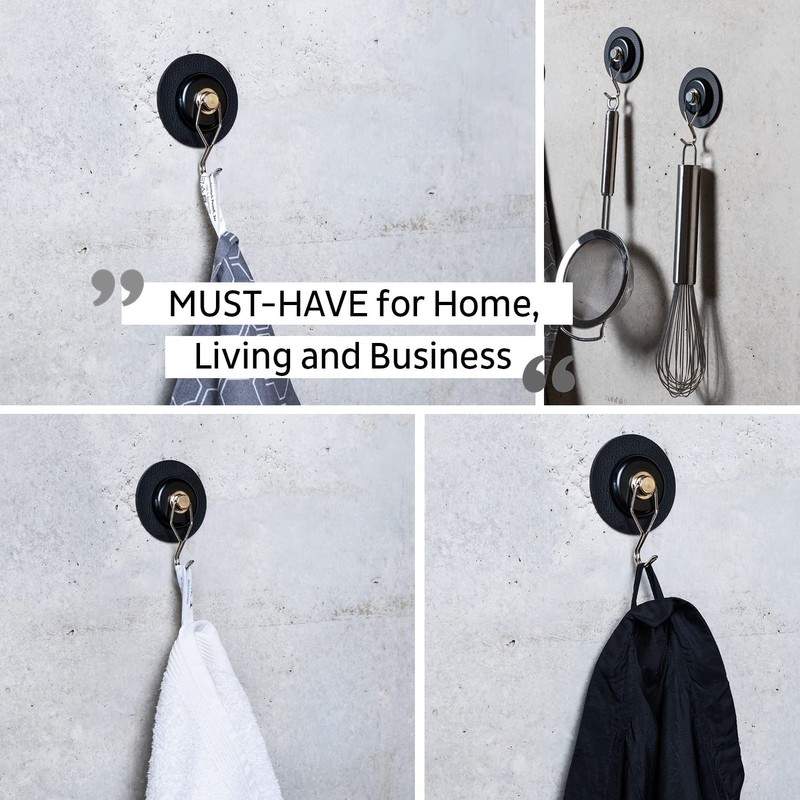 Silwy® Magnetic Hook The One Including Metal Nano Gel Pad