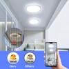 OTREN LED Ceiling Light Flat Round 24 W 6500 K