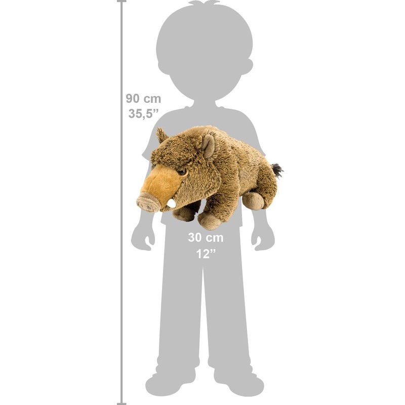 Wild Republic Cuddlekin Wild Boar 12" Plush