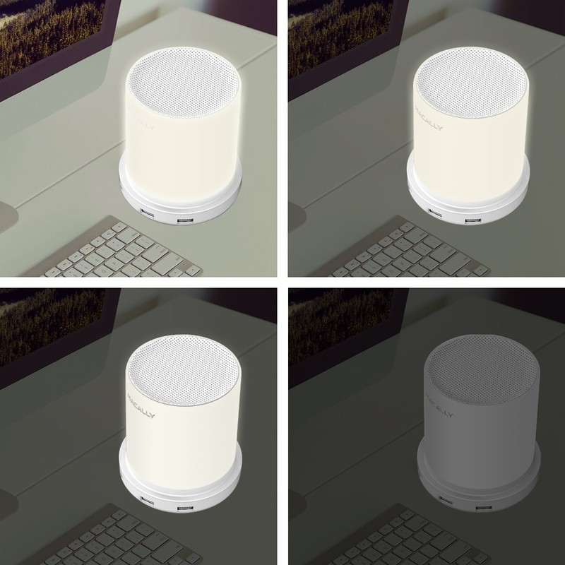 Macally LAMPCHARGE-UK Table Lamp USB Charger with Touch Sensor