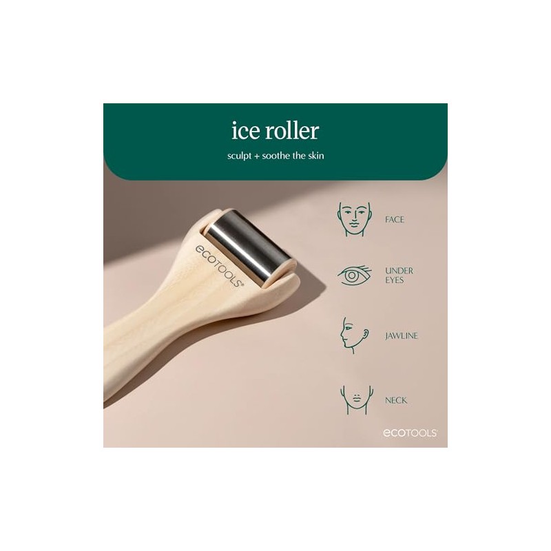 EcoTools Stainless Steel Ice Roller for Face and Neck