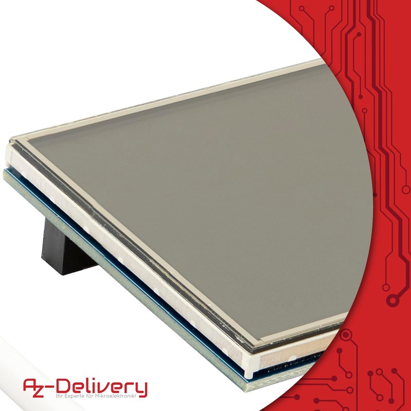 AZDelivery RPi Touch Display HAT 3.5 Inch - Display with