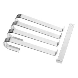 FUNOMOCYA 1set Heavy Duty Vinyl Siding Hooks with Crowbar No Needed Hanging Hooks for Outdoor Use Siding Hangers for Easy Installation and Stable Support