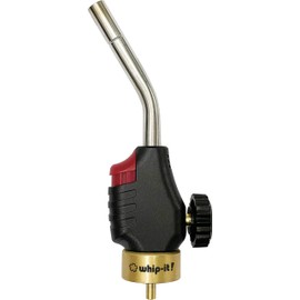 Whip-It! Handy Torch – Refillable Butane Micro Torch with Adjustable Flame, Windproof & Portable – Ideal for Cooking, DIY, Soldering, and Camping