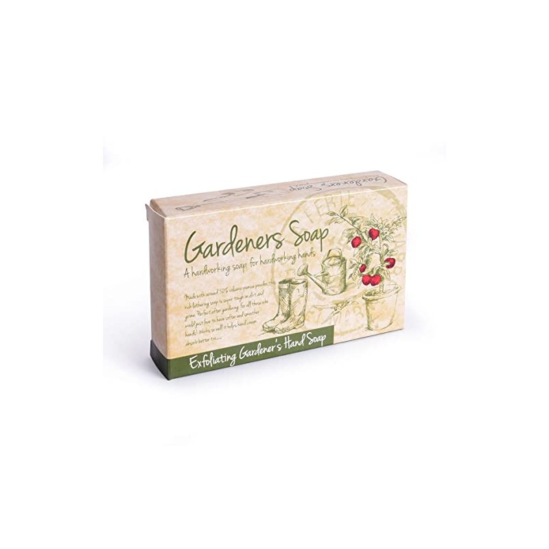 Gardener's Hands Scrub Soap - Geranium Peppermint