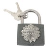 Green Man Engraved Padlock Love Lock Wedding Anniversary Valentines Gift