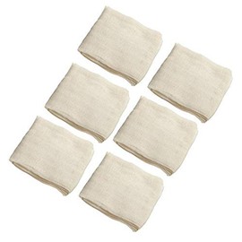 Regency Wraps 100% Cotton Cheesecloth For Basting Turkey, Canning, Straining, Cheesemaking, Natural Ultra Fine, 9 sq ft (Pack of 6)