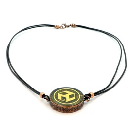 ZZYBIA Reiki Antahkarana Orgone Pendant with Olivine Peridot